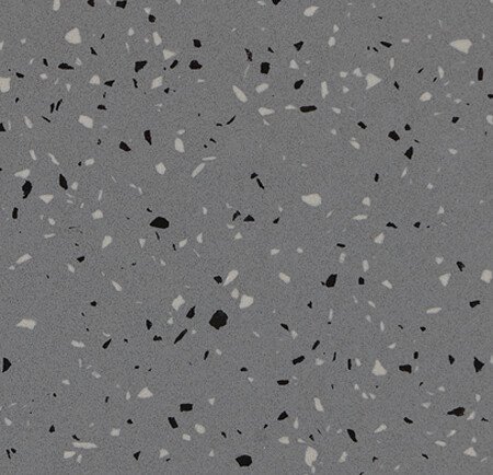 Composiet keukenblad Diresco Terrazzo Crea Dark Composiet