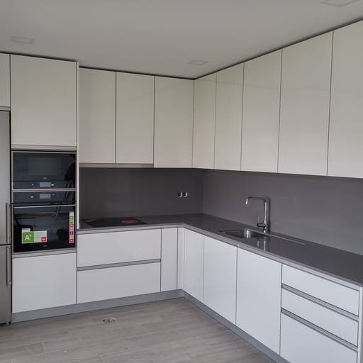 Composiet keukenblad Silestone Gris Expo Composiet
