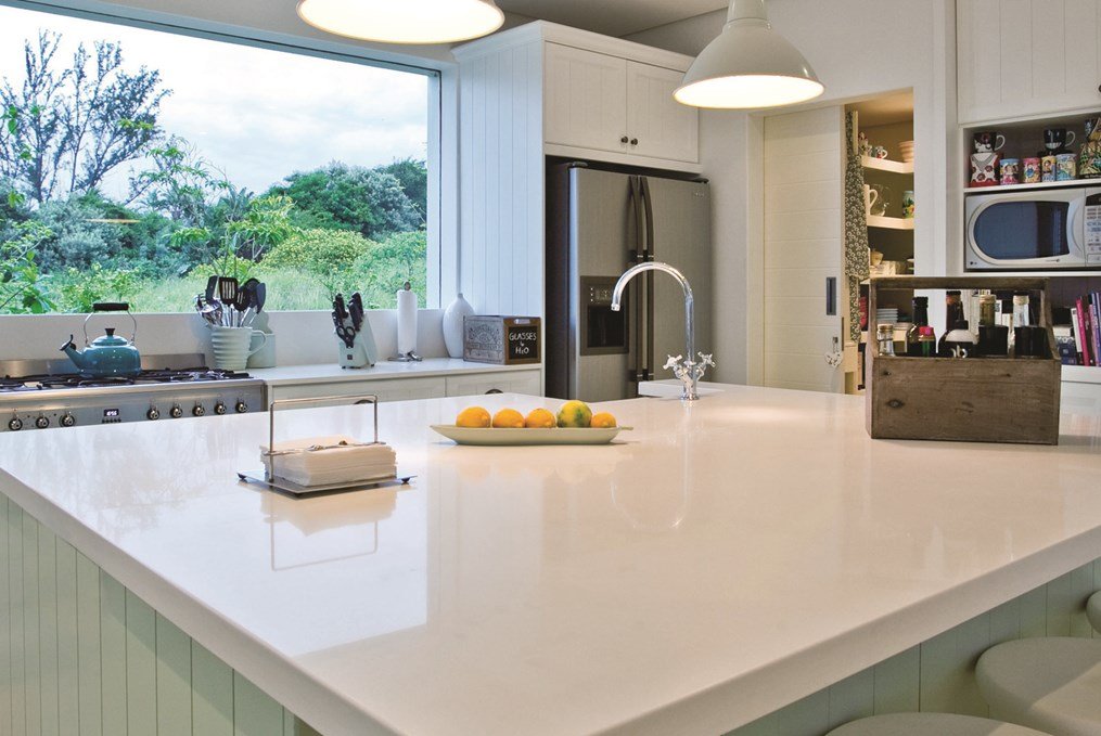 Pure White 1141 Caesarstone kwartscomposiet keukenblad Composiet