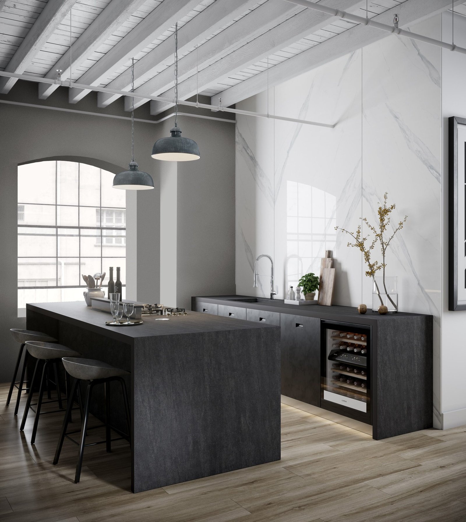 Dekton Bromo keramiek keukenblad Keramiek