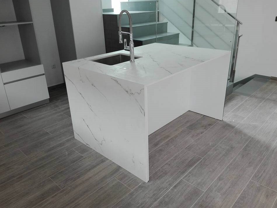 Dekton Kairos keramiek keukenblad Keramiek