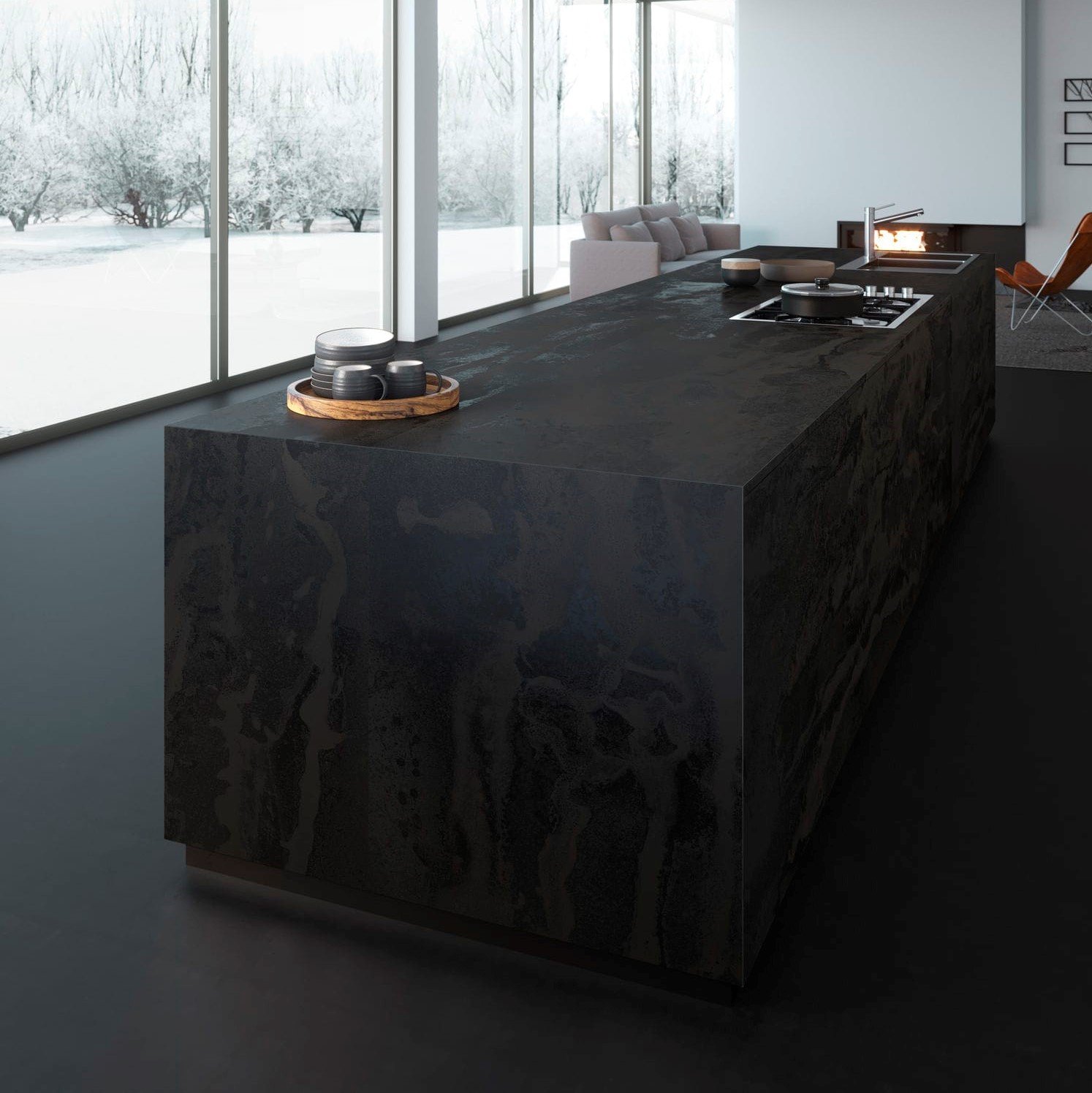 Dekton Radium keramiek keukenblad Keramiek