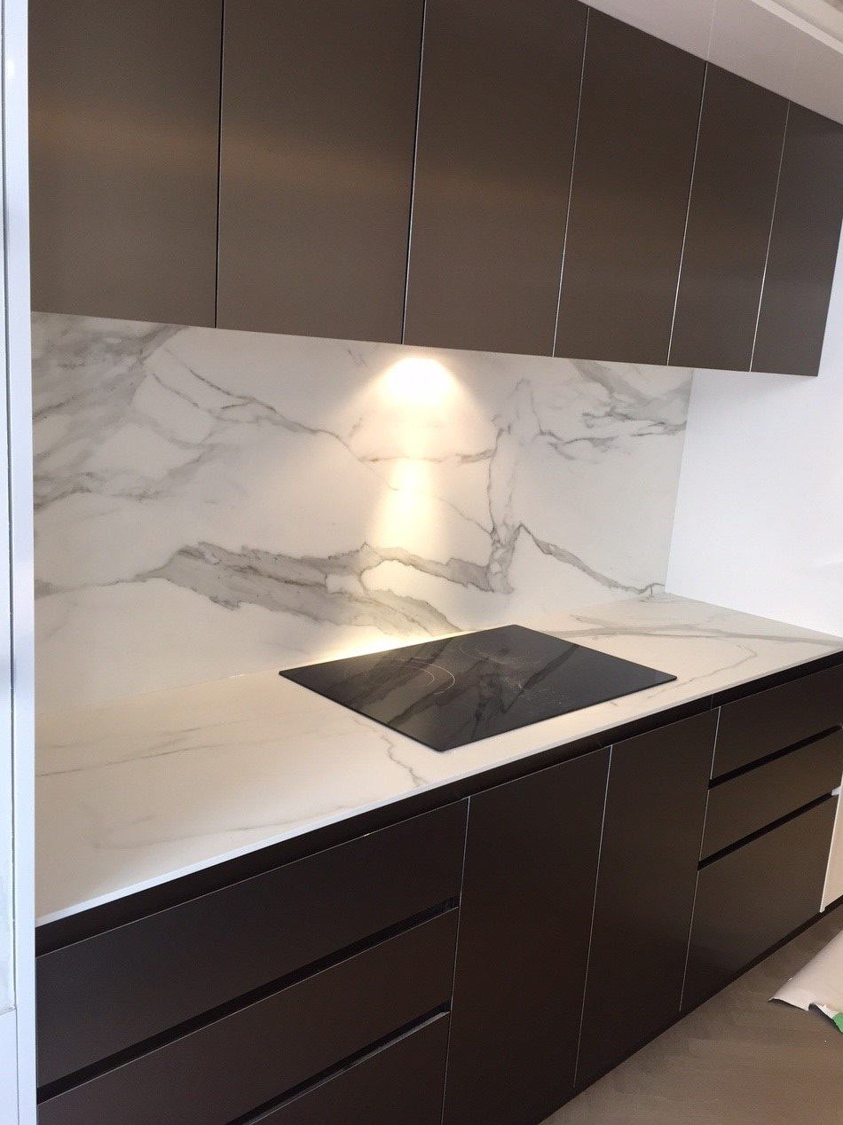 Estatuario gepolijst Neolith keramiek keukenblad Keramiek