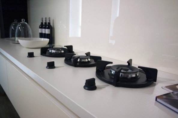 Neolith Nieve Satin keramiek keukenblad Keramiek